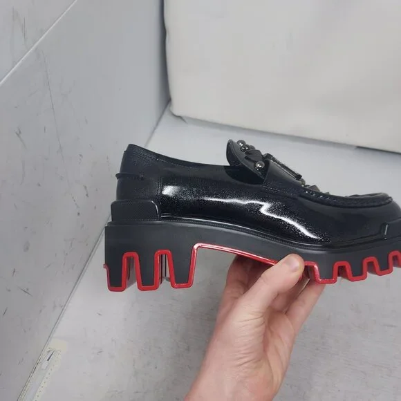 CHRISTIAN LOUBOUTIN Marvel WOMENS The Amazing Loubi Loafer Shoe - Picture 9 of 12